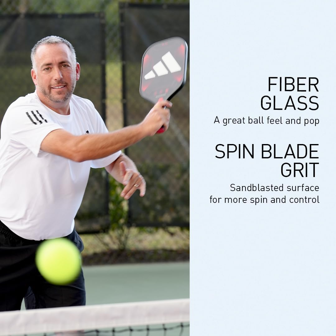 Adidas RX Pickleball Paddle -Fiberglass Surface-Classic Multilayer Construction