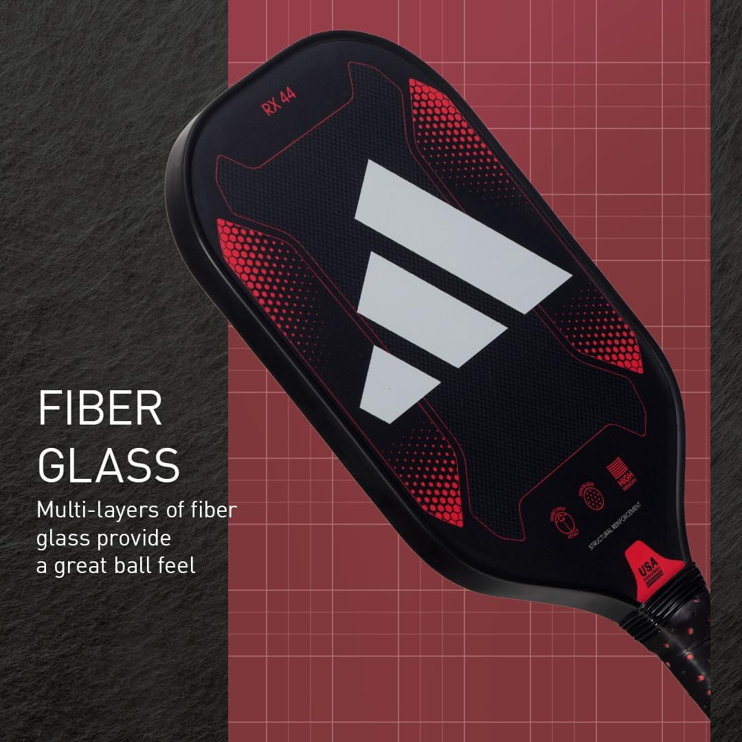 Adidas RX Pickleball Paddle -Fiberglass Surface-Classic Multilayer Construction